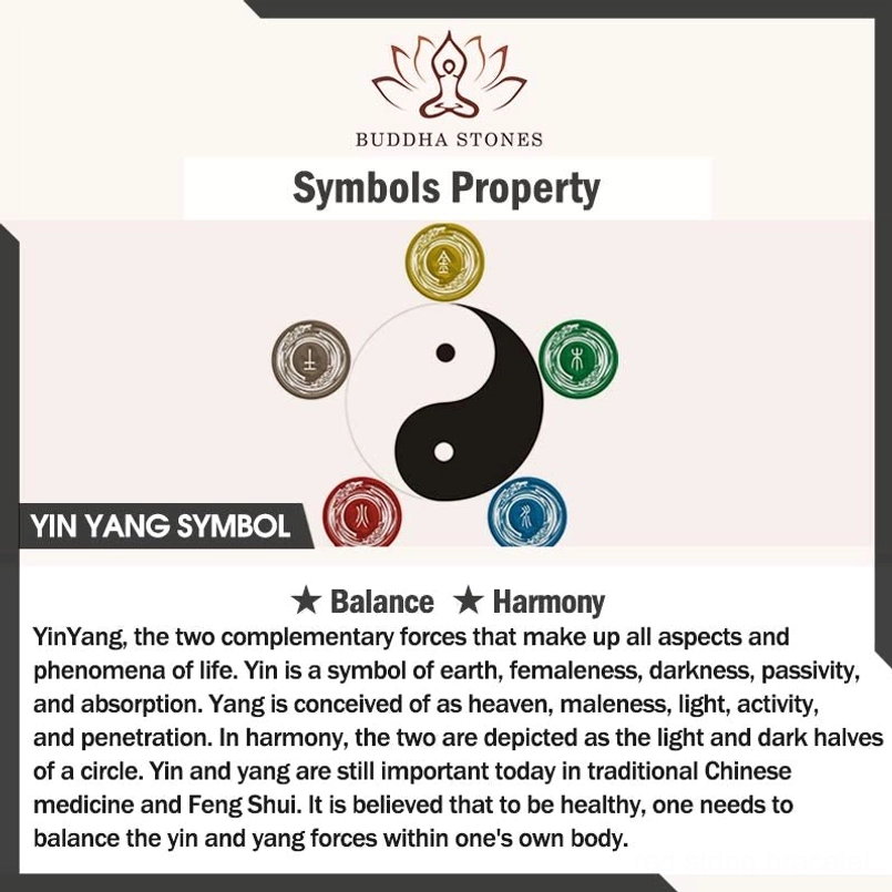 Adjustable Yin Yang obsidian bracelet size demonstration