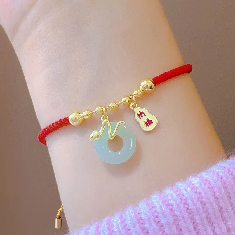 Authentic handmade red string bracelet crafted by master artisans with natural materials