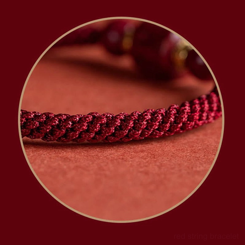 Om mani padme hum cinnabar protection bracelet size reference guide