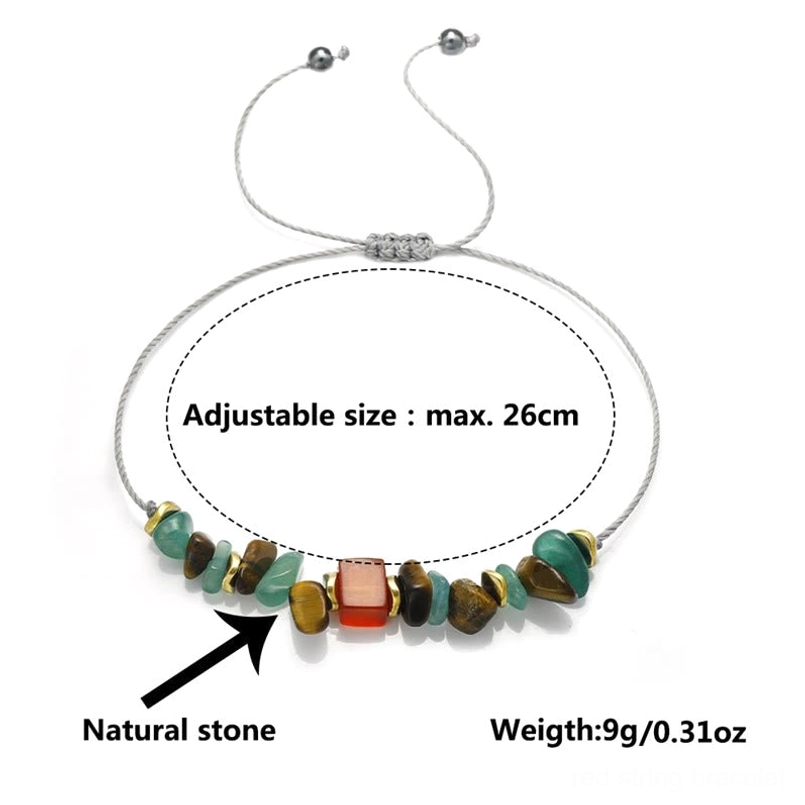 Bracelet size specifications showing adjustable maximum length and total weight