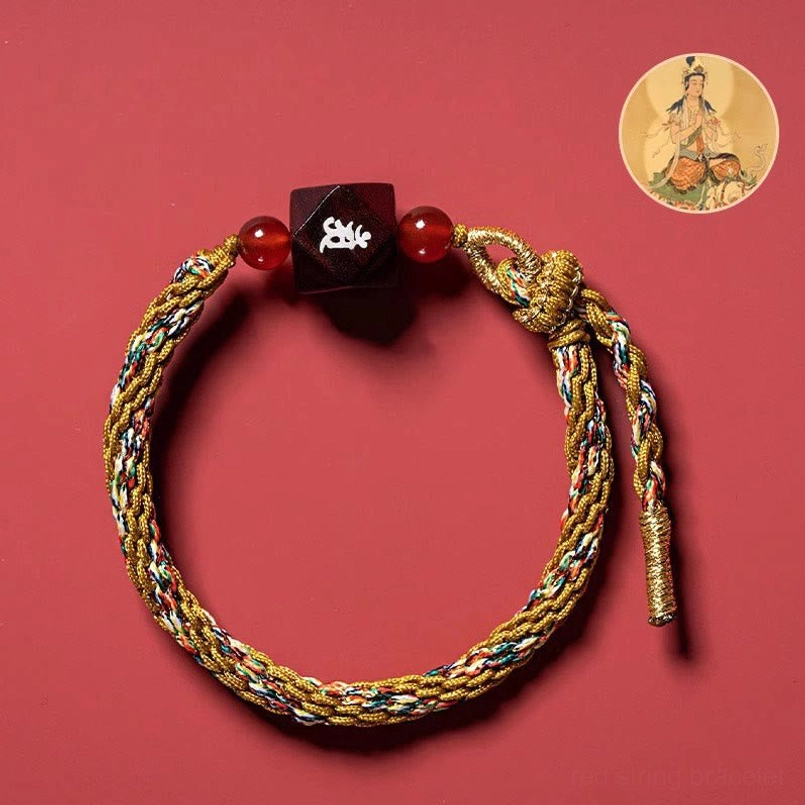 Dragon Snake Samantabhadra Bodhisattva Red String Bracelet