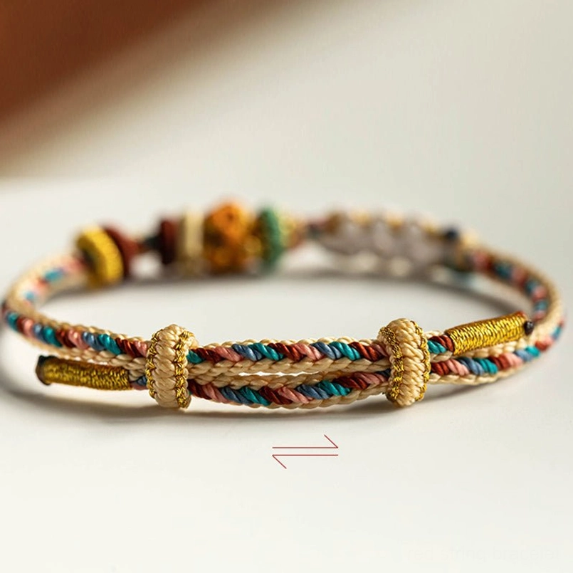 Dunhuang peach blossom bracelet cultural heritage design inspired by Buddhist art tradition