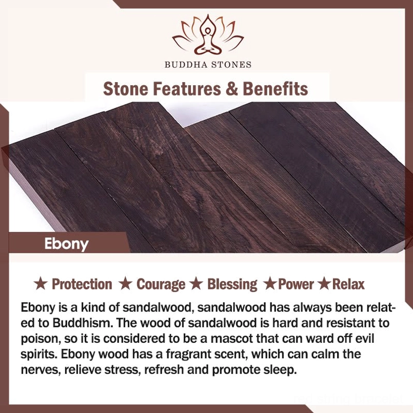 Ebony wood material with natural grain texture premium quality