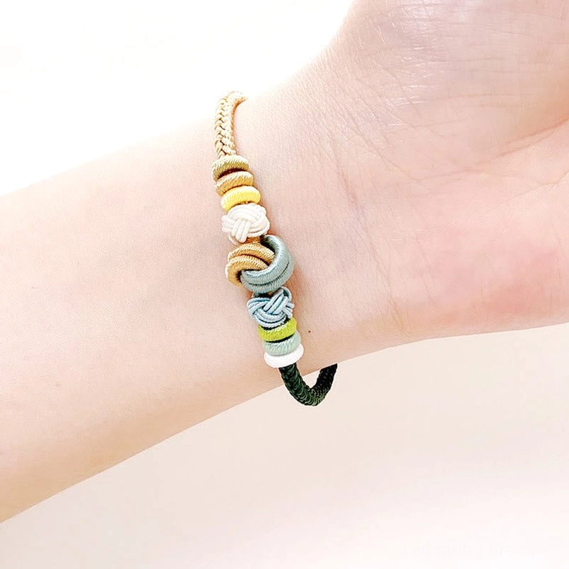 Eight thread peace knot red string bracelet Tibetan Buddhist spiritual protection talisman lifestyle