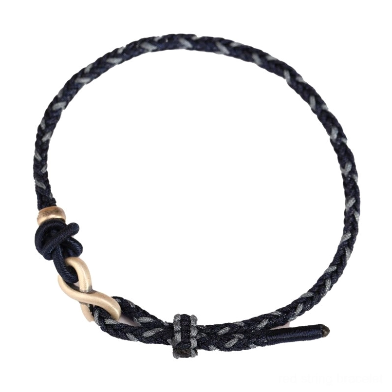 Endless knot infinite symbol bracelet with sterling silver charm and spiritual meaning