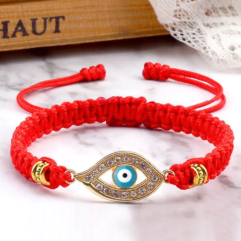 Evil eye bracelet family harmony peace home protection symbol