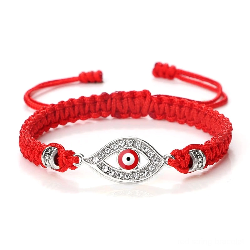 Evil eye bracelet rhinestone crystal embellishment luxury sparkle