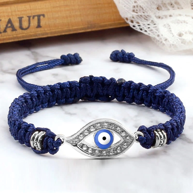 Evil eye red string bracelet wearing method left right wrist significance