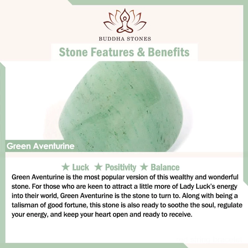 Green aventurine stone meaning luck prosperity and career opportunity