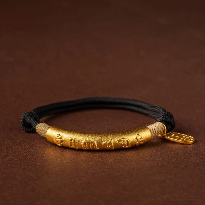 handmade tibetan red string bracelet authentic tibetan artisan craftsmanship