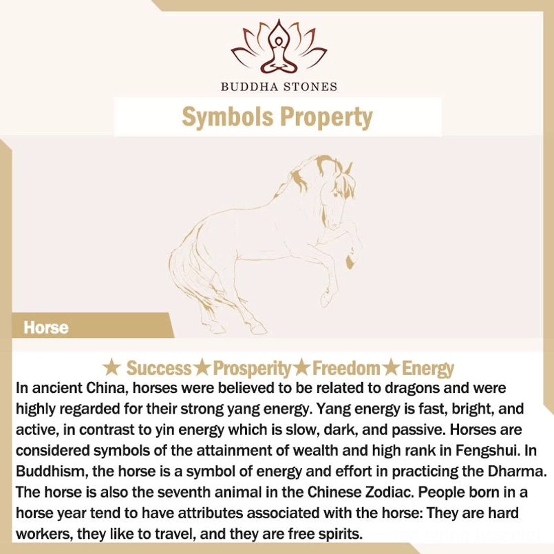 Horse zodiac symbol meaning prosperity freedom strength energy Chinese astrology