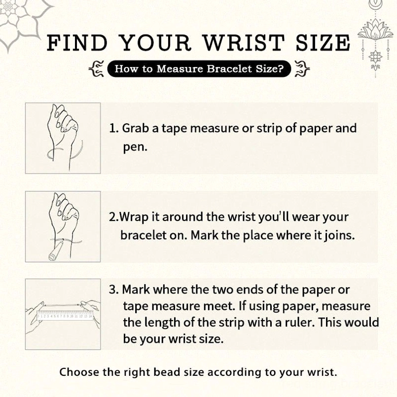 wrist measurement guide how to measure bracelet size in centimeters and inches