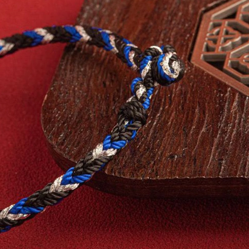 How to wear multicolored red string bracelet instructions for left and right wrist placement