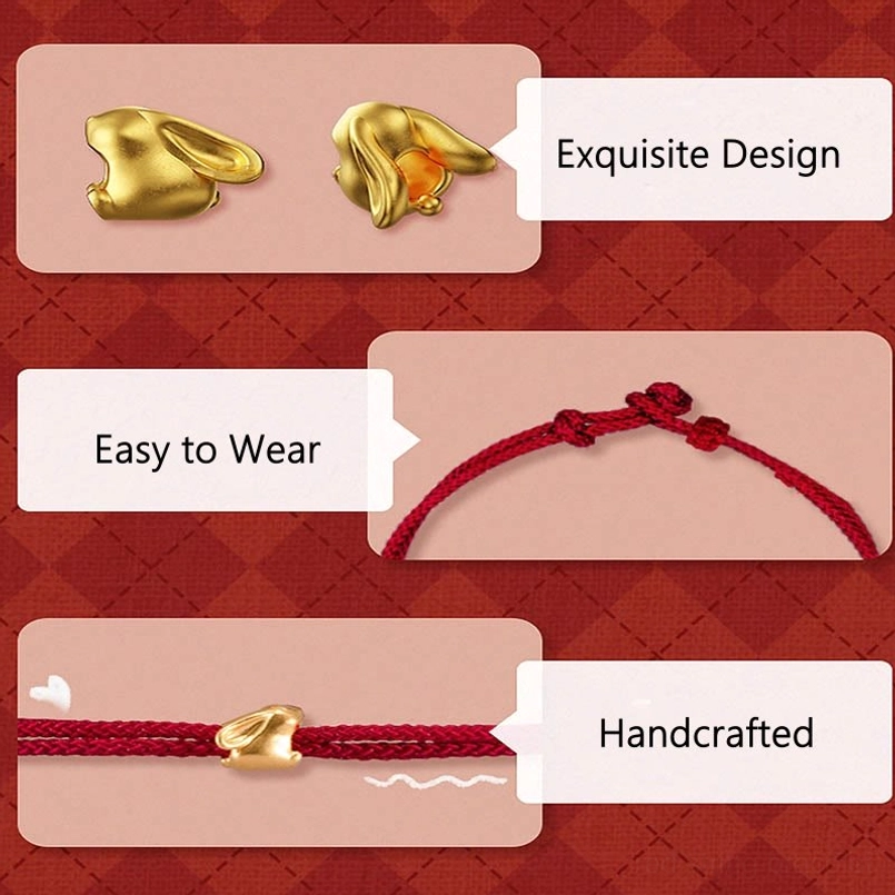 red string bracelet feature showcase with exquisite design easy to wear handcrafted labels