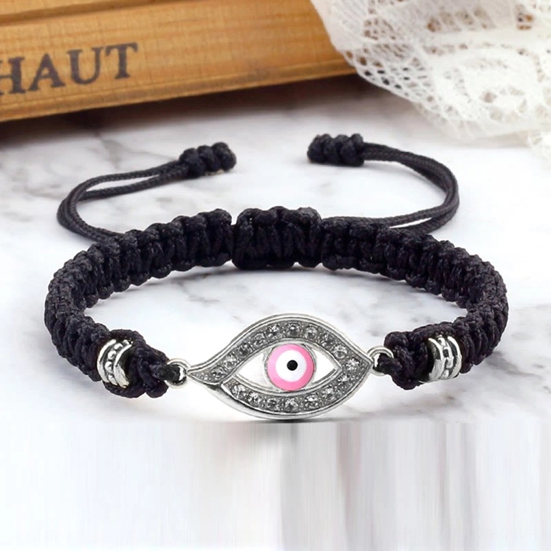 Red string bracelet multiple wearing stacking layering fashion styling