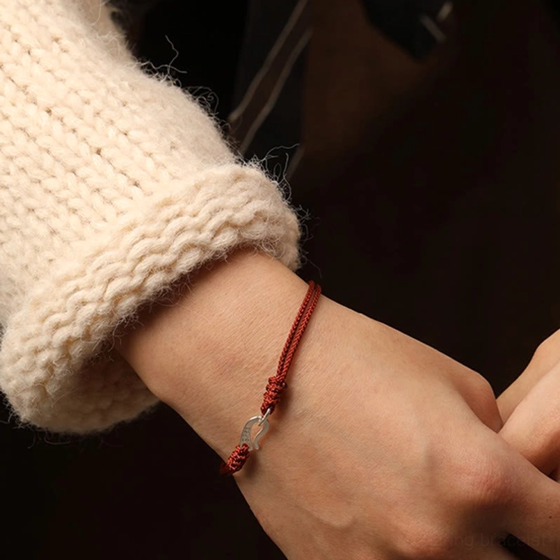 925 sterling silver red string bracelet protection charm daily wear