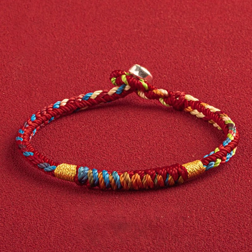 Red string bracelet multiple size options wrist circumference fit