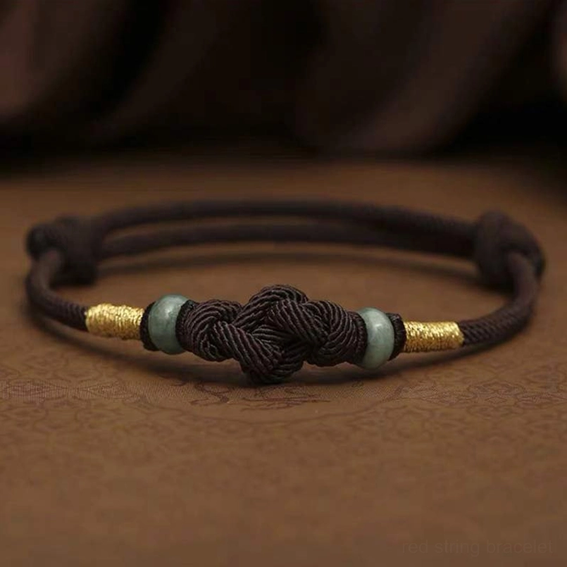 Red string jade couple bracelet perfect gift for soulmates and destiny believers