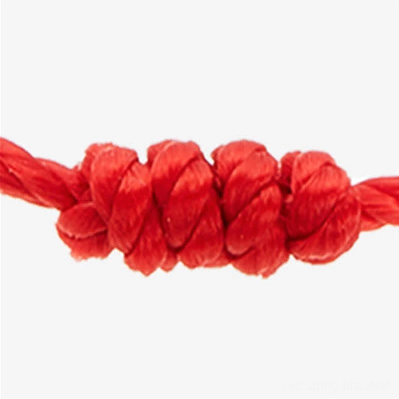 Red thread of fate bracelet Chinese marriage destiny symbol