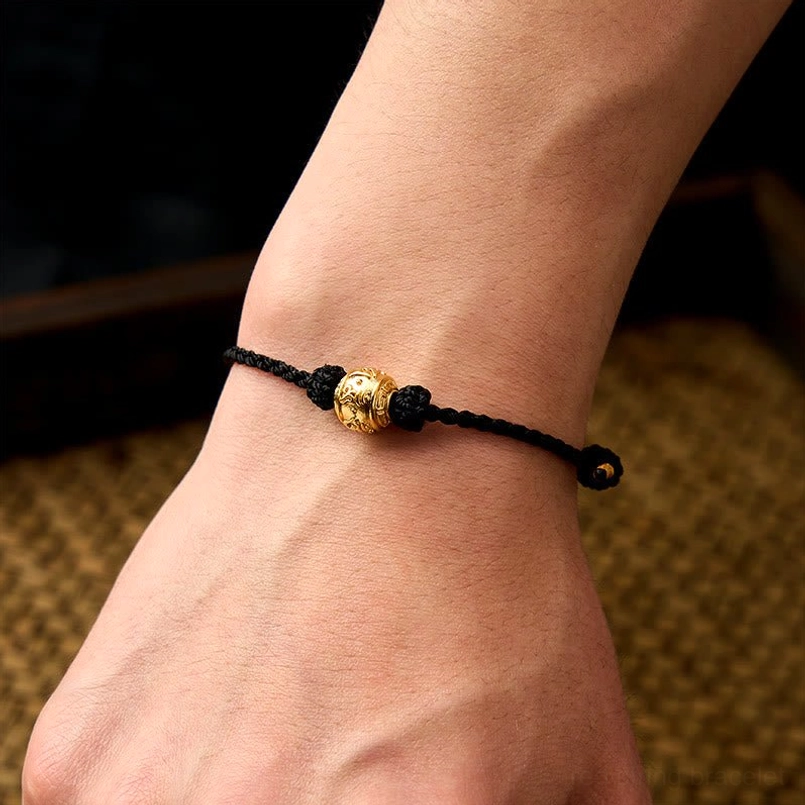 Spiritual red bracelet with Om Mani Padme Hum meaning and meditation practice guide