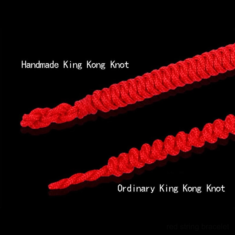 Tibetan King Kong Knot braided rope with woven cord showing traditional knot texture