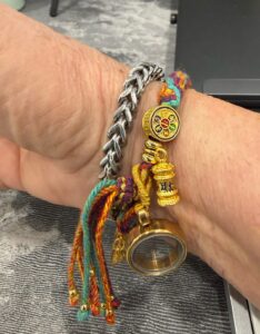 tibetan red string bracelet buddhist Om Mani Padme Hum red string bracelet
