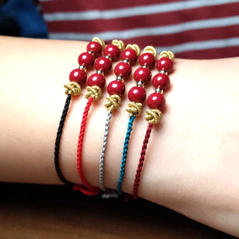 Cinnabar bracelet male wrist wearing casual lifestyle shot